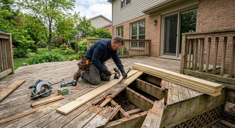 Cedar Deck Repair in Seattle, WA
