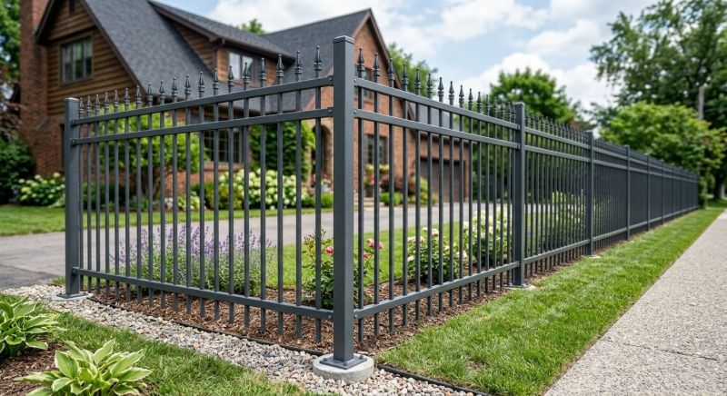 Steel Fence Replacement in Pearland, TX
